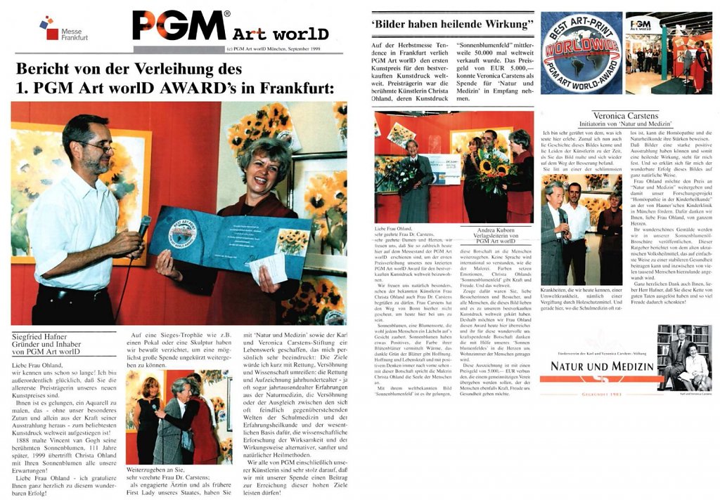 PGM Art worlD September 1999